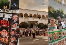 Iranians gather in Nicosia for Mahsa Amini – “Woman, Life, Freedom”